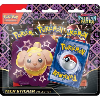 POKÉMON TCG Scarlet & Violet 4.5: Paldean Fates Booster Tech Sticker Blister