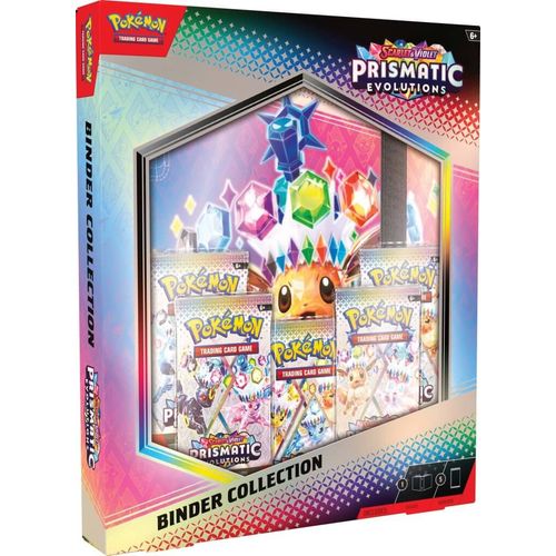 Pokémon TCG: Prismatic Evolutions Binder Collection, factory sealed