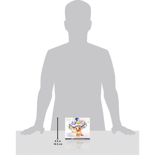 Prismatic Evolutions Elite Trainer Box shown to scale