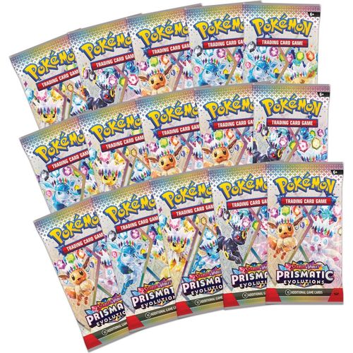 Pokémon TCG: Prismatic Evolutions Loose Pack Bundle, factory sealed