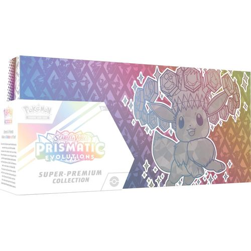 Pokémon TCG: Prismatic Evolutions Super-Premium Collection, factory sealed