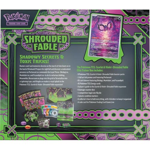 Pokémon TCG: Shrouded Fable Elite Trainer Box, view 4
