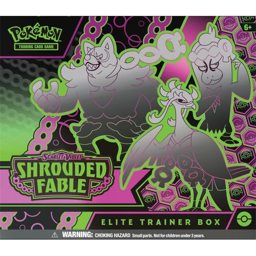 Pokémon TCG: Shrouded Fable Elite Trainer Box, view 6