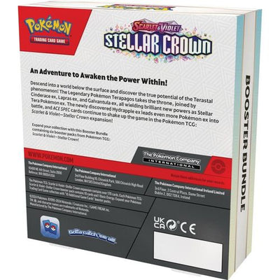 Pokémon TCG: Scarlet & Violet Stellar Crown Booster Bundle, alternate view