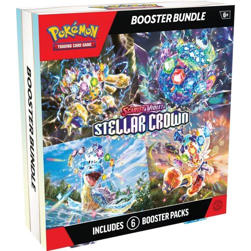 Pokémon TCG: Scarlet & Violet Stellar Crown Booster Bundle, factory sealed