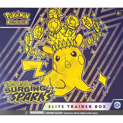 POKÉMON TCG Scarlet & Violet 8: Surging Sparks Elite Trainer Box (ETB)