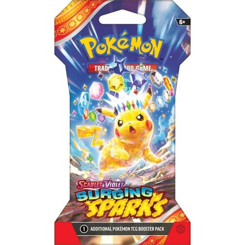 Pokémon TCG: Surging Sparks Blister Pack, factory sealed