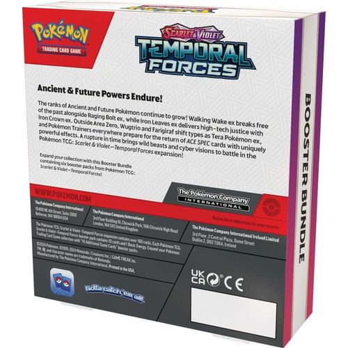 POKÉMON TCG Scarlet & Violet 5: Temporal Forces Booster Bundle