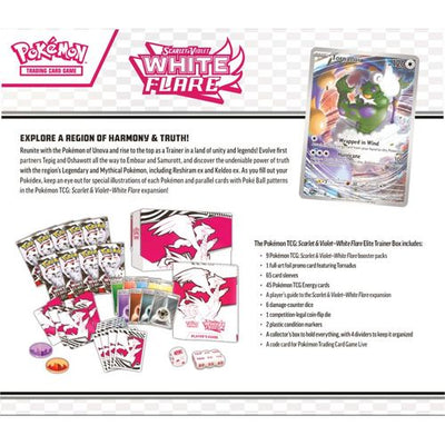 Pokémon TCG: Scarlet & Violet—White Flare Elite Trainer Box (ETB)