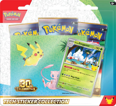 Pokémon TCG: 30th Celebration Tech Sticker Collection (Pre-Order)