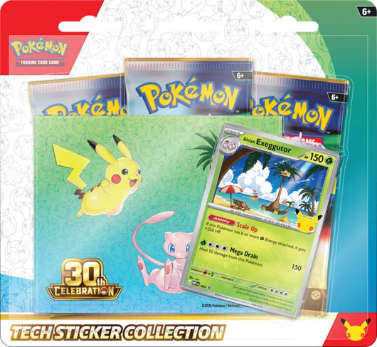 Pokémon TCG: 30th Celebration Tech Sticker Collection (Pre-Order)