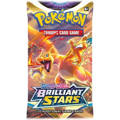 Pokémon TCG: Sword & Shield Brilliant Stars Booster Pack, factory sealed