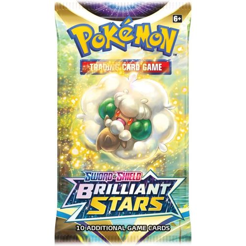 Pokémon TCG: Sword & Shield Brilliant Stars Booster Pack, alternate view