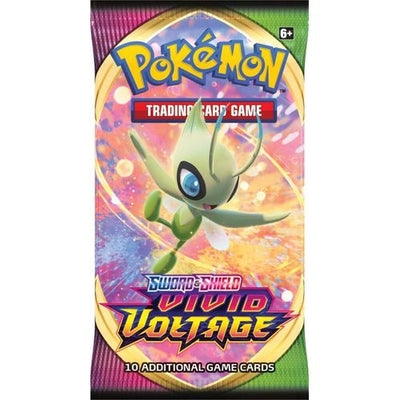 Pokémon TCG: Sword & Shield Vivid Voltage Booster Pack, factory sealed