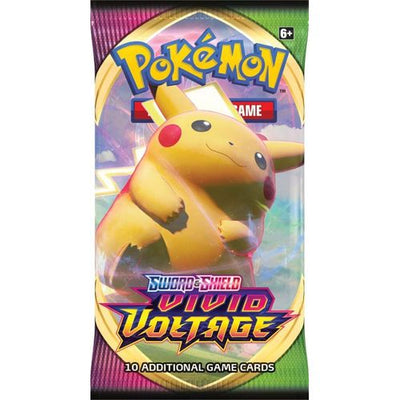 Pokémon TCG: Sword & Shield Vivid Voltage Booster Pack, alternate view