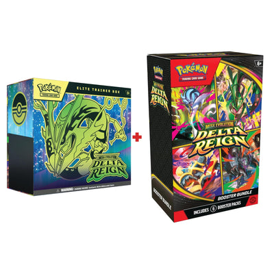 Pokémon TCG: Delta Reign Elite Trainer Box and Booster Bundle pre-order bundle
