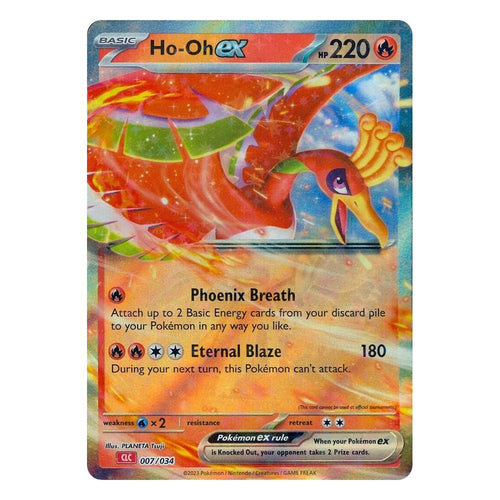 Pokémon TCG: Ho-Oh ex 007/034 Classic Collection (Trading Card Game Classic) — NM