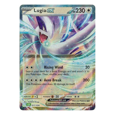 Lugia ex 017/034 Classic Collection from Pokémon TCG: Trading Card Game Classic