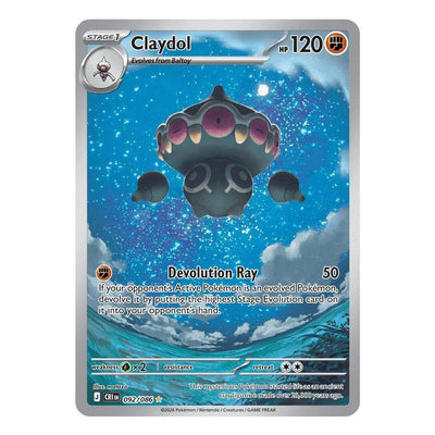 Claydol 092/086 Illustration Rare from Pokémon TCG: Chaos Rising