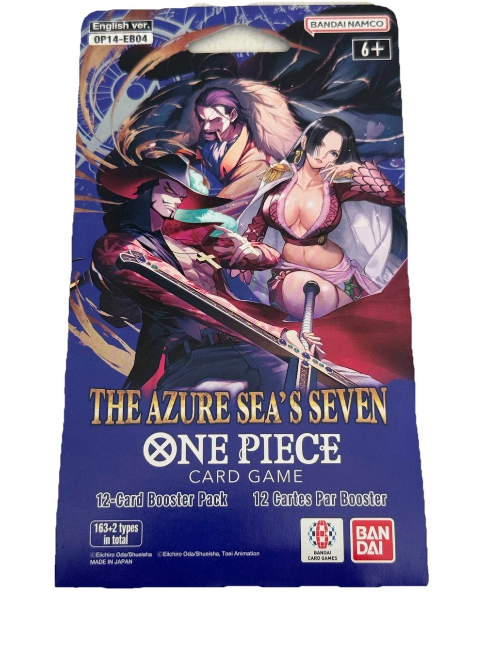 One Piece Card Game: Azure Sea's Seven Booster Pack, factory sealed