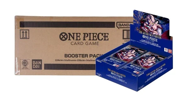 One Piece Card Game: Azure Sea's Seven Sealed Case, factory sealed