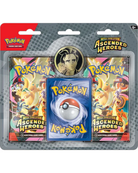 ポケモンカードAscended Heroes 2 パック Pokémon TCG: Ascended Heroes 2-Pack Blister – PokeSourceAU