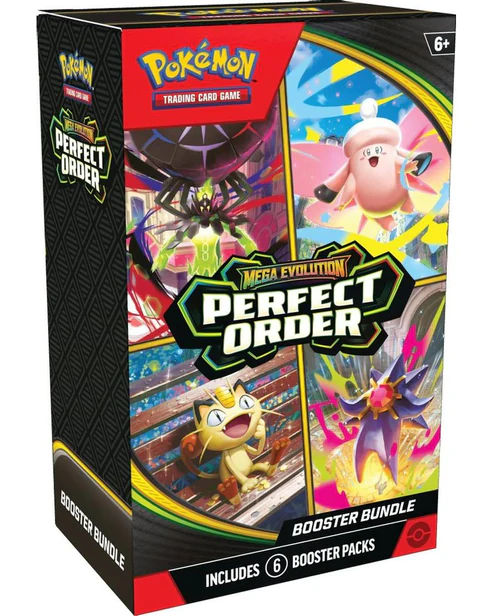 Pokémon TCG: Perfect Order Booster Bundle, factory sealed