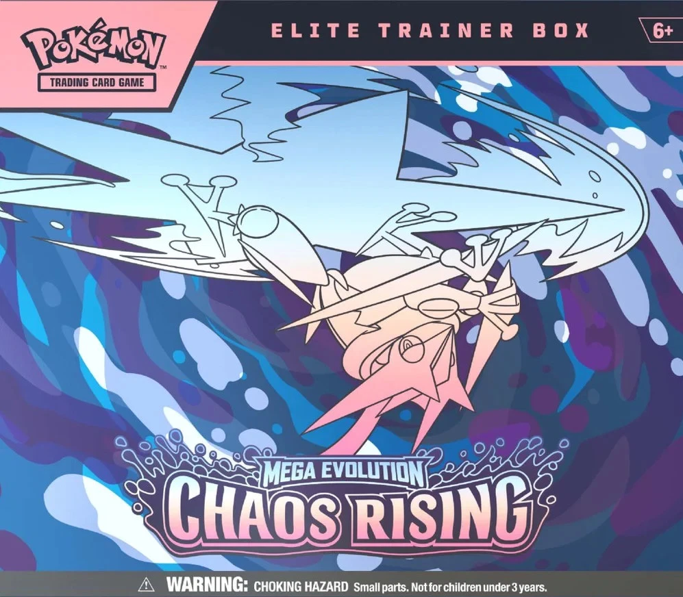 Pokemon TCG - Mega Evolution-Chaos Rising Elite Trainer Box Sealed