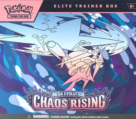 Pokemon TCG - Mega Evolution-Chaos Rising Elite Trainer Box Sealed