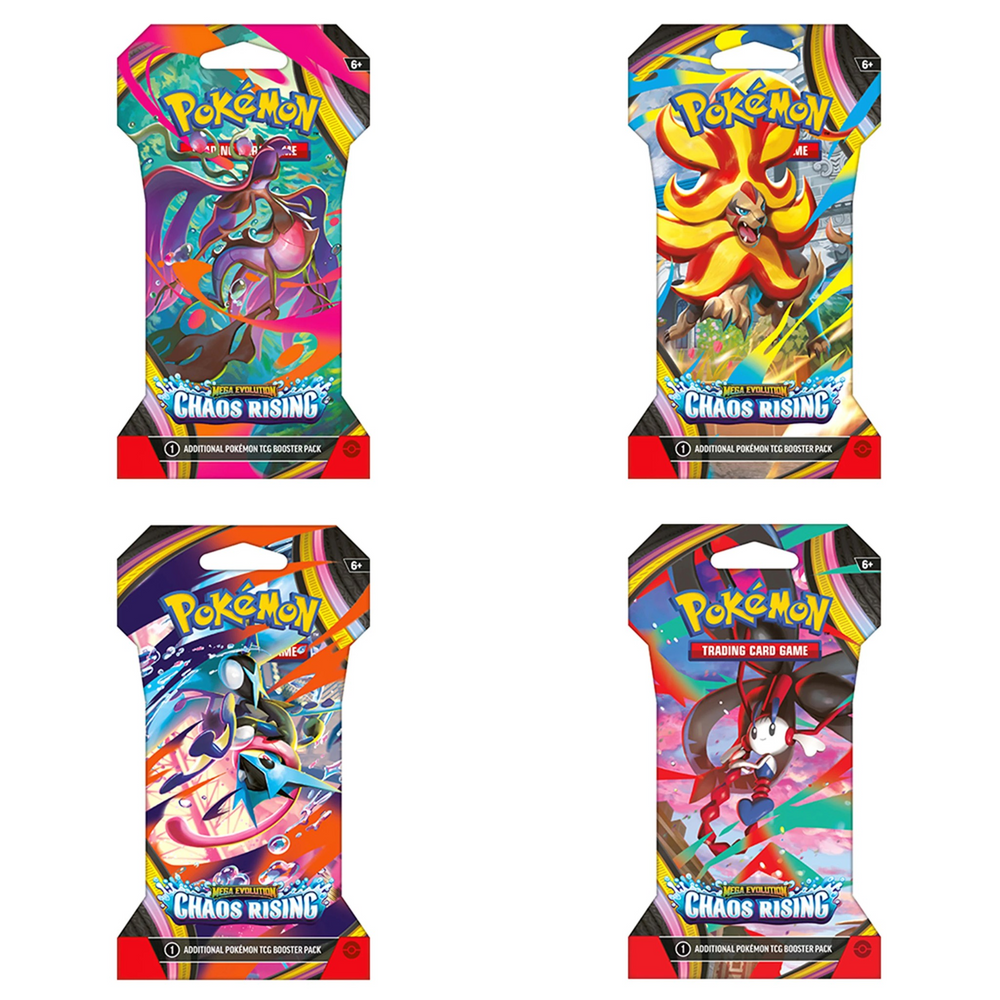 Pokémon TCG: Chaos Rising sleeved Booster - Assorted