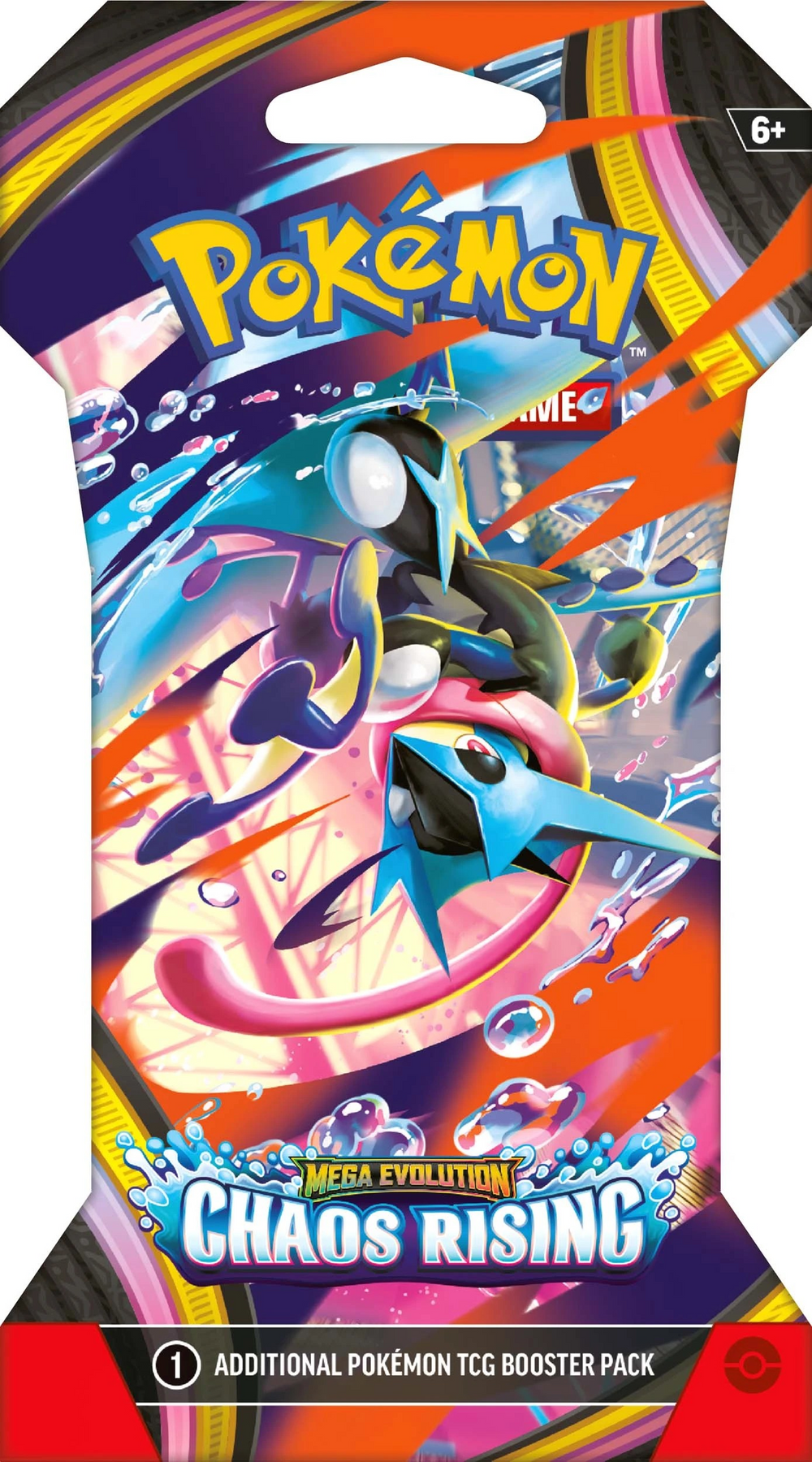 Pokémon TCG: Chaos Rising sleeved Booster - Assorted