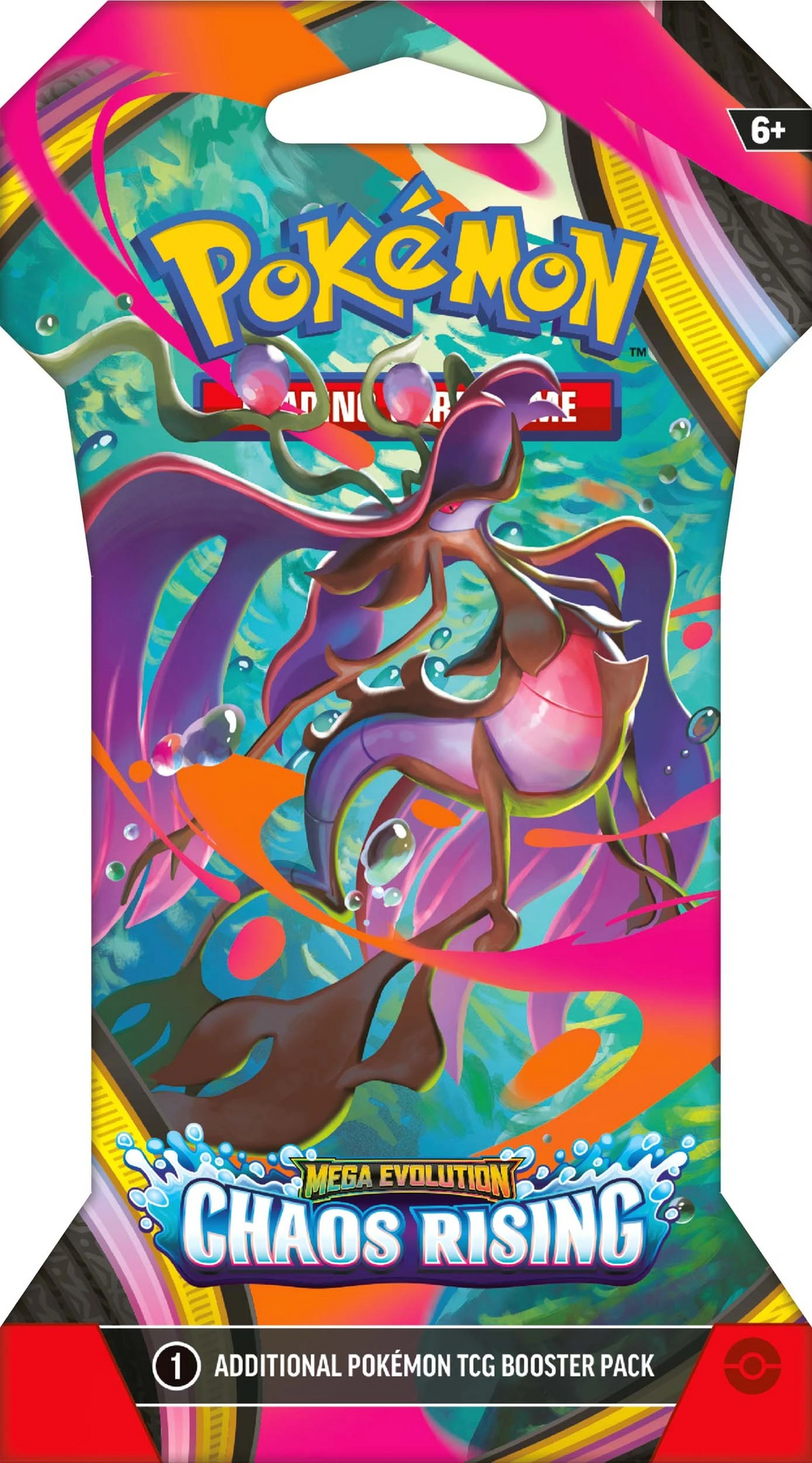 Pokémon TCG: Chaos Rising sleeved Booster - Assorted