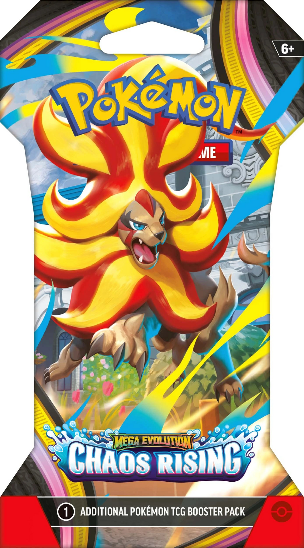 Pokémon TCG: Chaos Rising sleeved Booster - Assorted