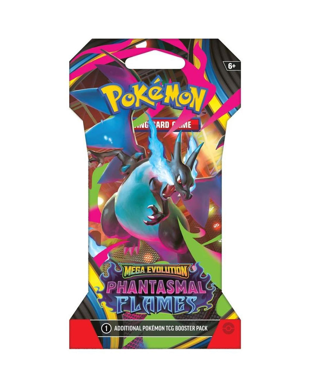 Pokémon TCG Mega Evolution—Phantasmal Flames Blister Pack, sealed (assorted design)