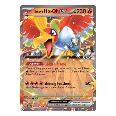 Ethan's Ho-Oh ex 039/182 Double Rare from Pokémon TCG: Destined Rivals