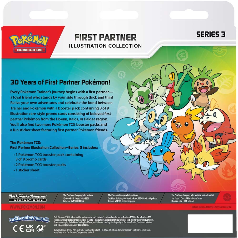 Pokémon TCG: First Partner Illustration Collection — Series 3