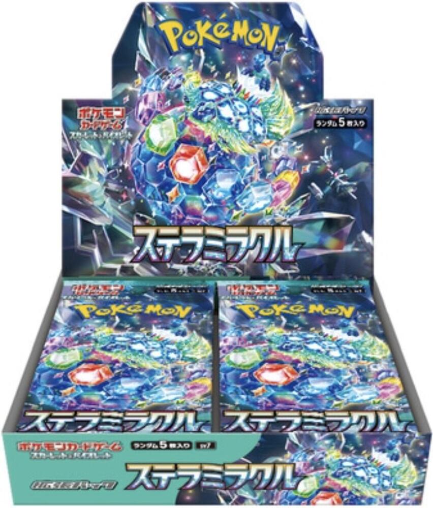 Pokémon TCG Stella Miracle (SV7) Japanese booster box, factory sealed