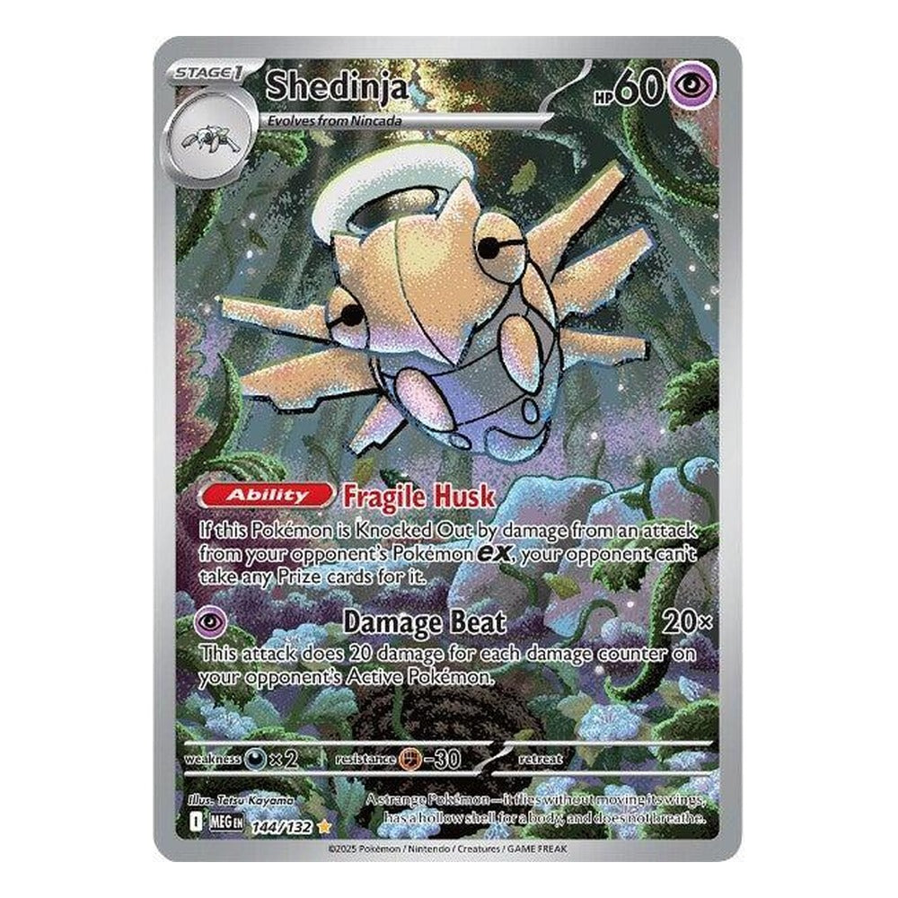 Shedinja 144/132 Illustration Rare from Pokémon TCG: Mega Evolution