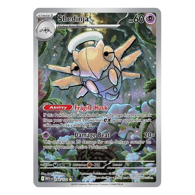 Shedinja 144/132 Illustration Rare from Pokémon TCG: Mega Evolution