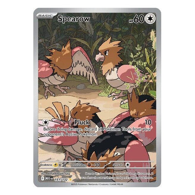 Spearow 151/132 Illustration Rare from Pokémon TCG: Mega Evolution