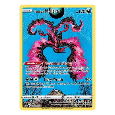 Galarian Moltres SWSH284 Sword & Shield Black Star Promo, Near Mint