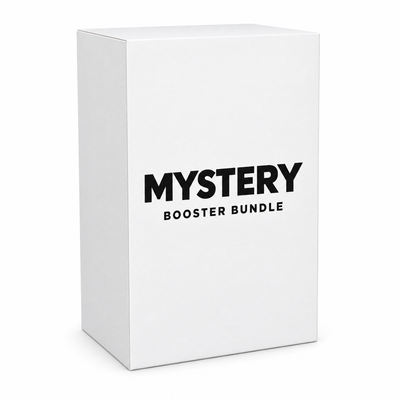 Pokémon TCG: Mystery Booster Bundle, plain white booster bundle on a white background, PokéSource