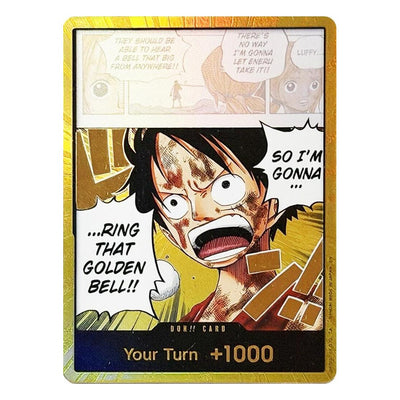 DON!! Card (Luffy) Gold DON!! from One Piece Card Game: Adventure on Kami's Island
