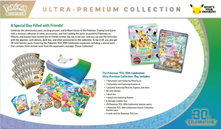 Pokémon TCG: 30th Celebration Ultra-Premium Collection (Pre-Order)