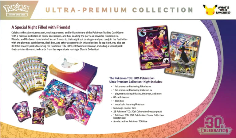 Pokémon TCG: 30th Celebration Ultra-Premium Collection (Pre-Order)