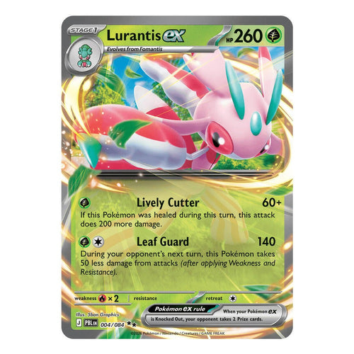 Pokémon TCG: Lurantis ex 004/084 Double Rare (Pitch Black) — NM