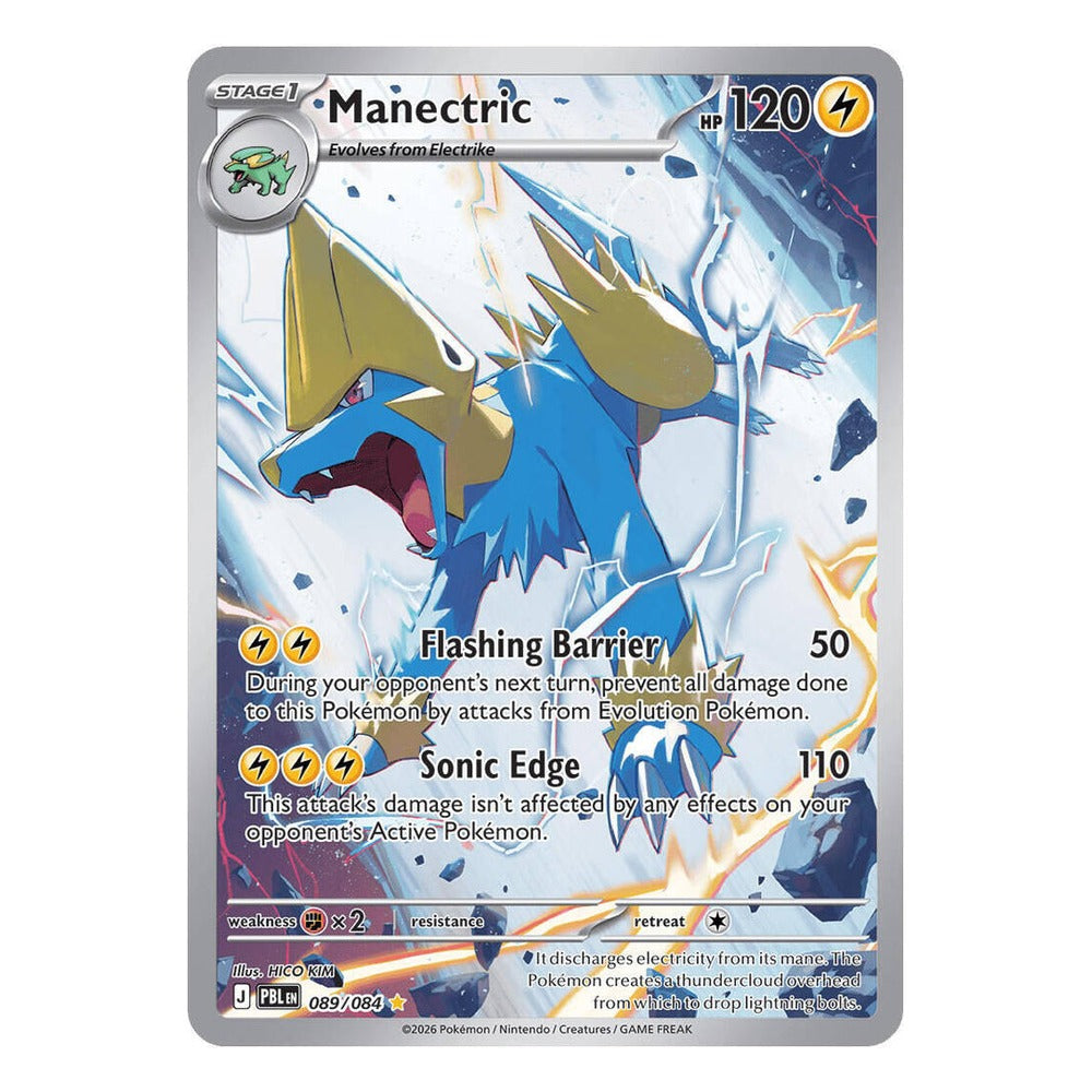 Manectric 089/084 Illustration Rare from Pokémon TCG: Pitch Black