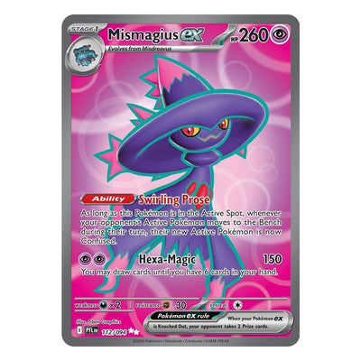 Mismagius ex 112/094 Ultra Rare from Pokémon TCG: Phantasmal Flames