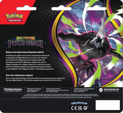 Pokémon TCG: Pitch Black Blister Pack — blister back