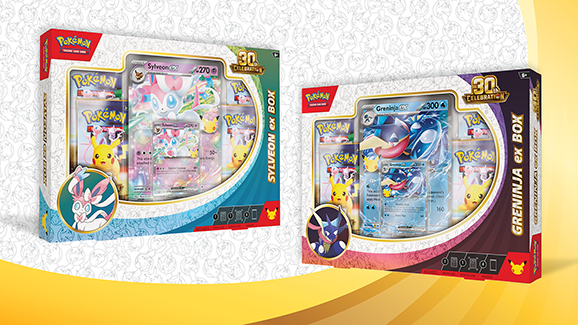 Pokémon TCG: 30th Celebration ex Box — official product render